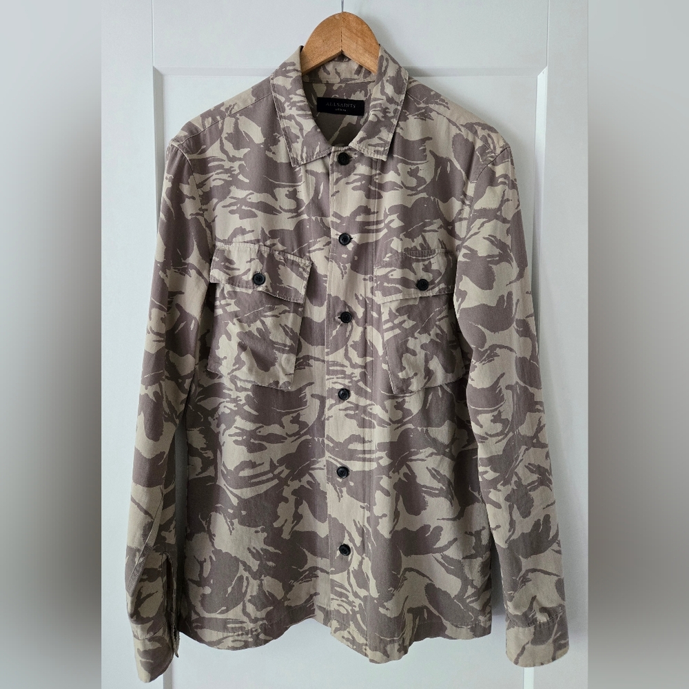 Allsaints Slim Fit Shirt Jacket